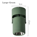 Round COB LED Ceiling Decorative Spotlight Downlight for Commercial Showcase Kitchen Photo Jewelry Mini Gimbaled 110V 220V