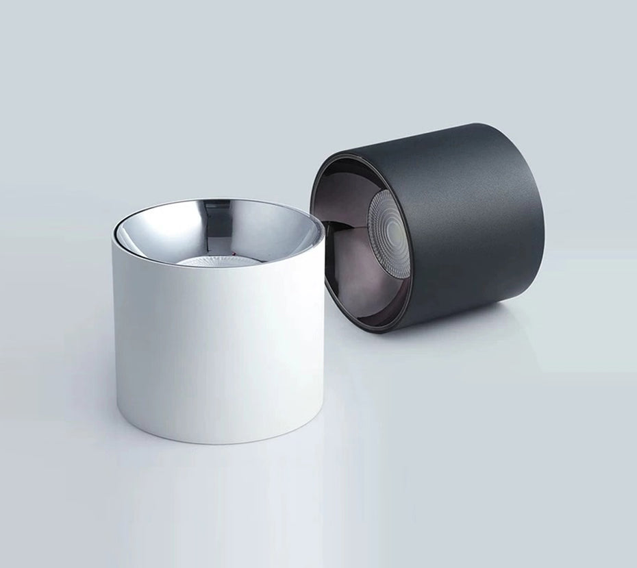 Anti-Glare LED Lightings Surface Mounted LED Downlight Cylinder COB Ceiling Lamps Spot Light 7W 12W 20W for Hotel Home Decor