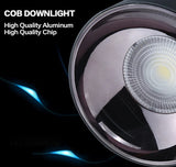 Anti-Glare LED Lightings Surface Mounted LED Downlight Cylinder COB Ceiling Lamps Spot Light 7W 12W 20W for Hotel Home Decor