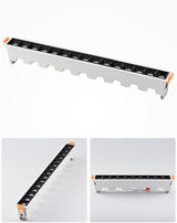 AC90V~260V 220V 110v Nordic Design Square Recessed Dimmable LED Downlights 20W 30W COB LED Ceiling Lamps Wall Spot Lights Indoor