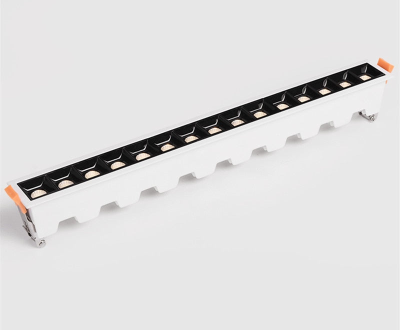 AC90V~260V 220V 110v Nordic Design Square Recessed Dimmable LED Downlights 20W 30W COB LED Ceiling Lamps Wall Spot Lights Indoor