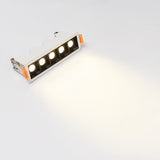 AC90V~260V 220V 110v Nordic Design Square Recessed Dimmable LED Downlights 20W 30W COB LED Ceiling Lamps Wall Spot Lights Indoor