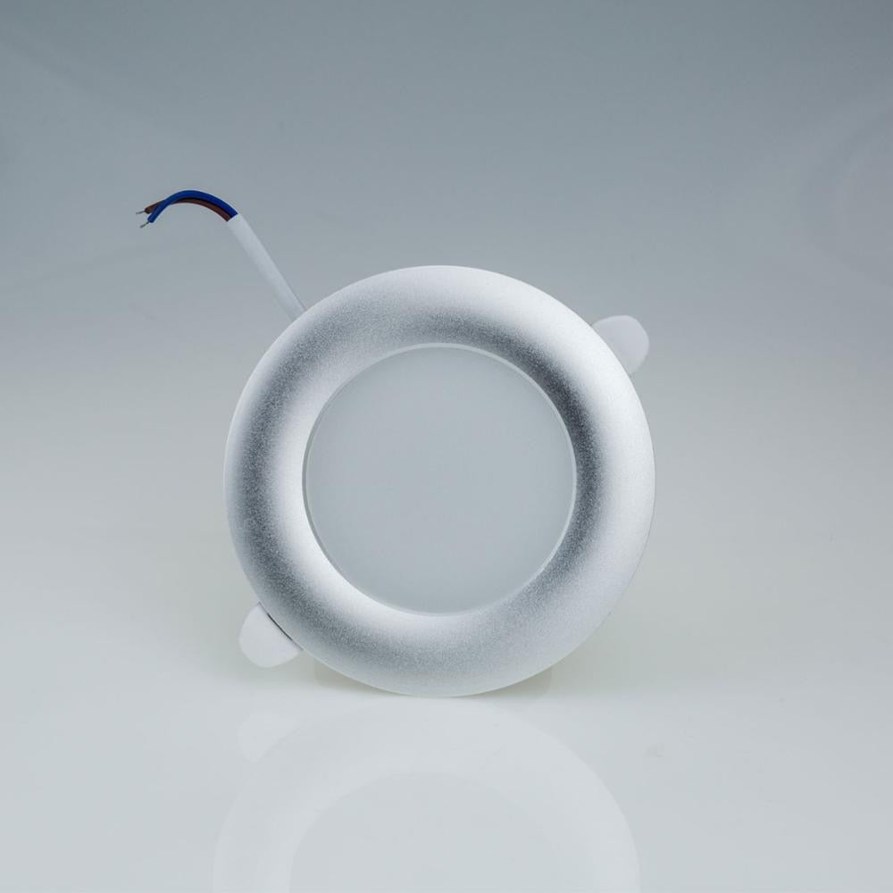 Gold Silver White LED Downlight Fxiture 5W Cool Warm LED Recessed Ceiling Down Light Lamps Decor Lighting AC 220V Replace 45W