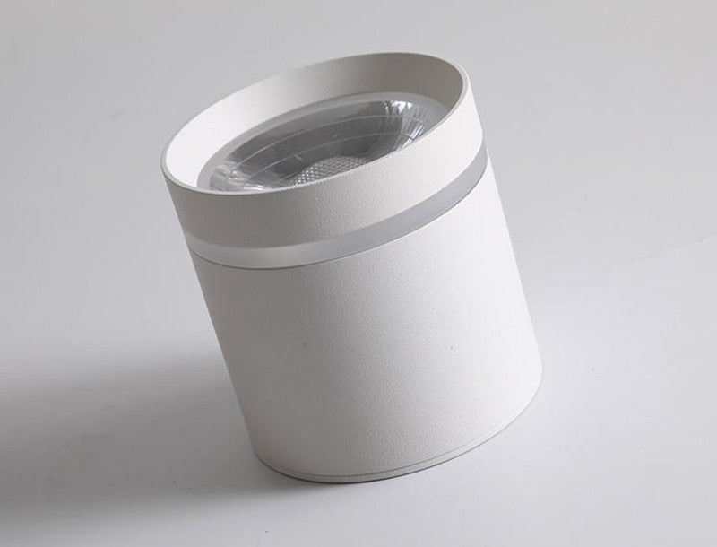 Dimmable Cylinder Led Downlight Surface 9W 12W 18W COB LED Ceiling Spot Lights AC220V LED Background Lamps Indoor Lighting Spot