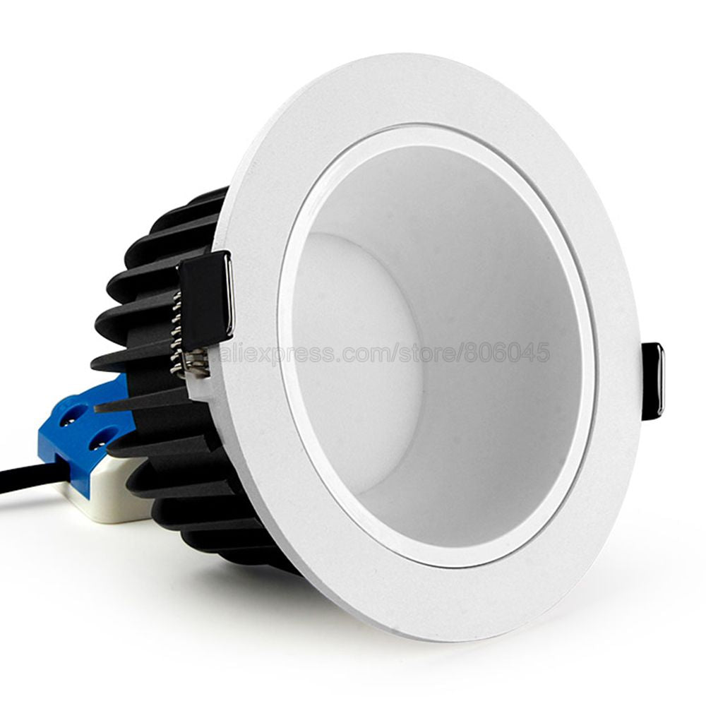 MiBoxer FUT071 12W Anti-glare RGB+CCT LED Downlight Recessed Ceiling Lamp Support 2.4G RF Remote / WiFi APP / Voice Control