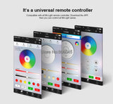 MiBoxer FUT071 12W Anti-glare RGB+CCT LED Downlight Recessed Ceiling Lamp Support 2.4G RF Remote / WiFi APP / Voice Control