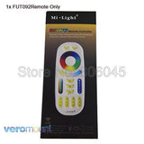 MiBoxer FUT071 12W Anti-glare RGB+CCT LED Downlight Recessed Ceiling Lamp Support 2.4G RF Remote / WiFi APP / Voice Control