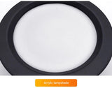 Round Surface Mounted LED Downlights 7W 12W 15W 18W 24W Mounted Ceiling Lamps Spot Light 220V Down Light black / white body