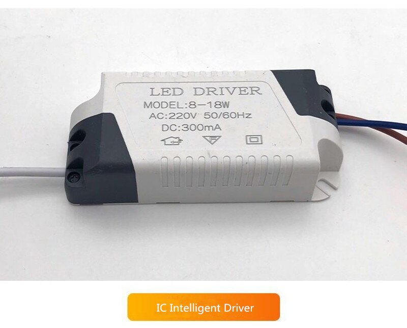 Round Surface Mounted LED Downlights 7W 12W 15W 18W 24W Mounted Ceiling Lamps Spot Light 220V Down Light black / white body