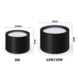 LED Downlight Modern Ceiling Lamp Surface Mounted Spot Led 5W 12W 15W led spot lights Bedroom Living Room Ceiling Fixtures Light