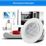 DVOLADOR Dimmable AC85V-265V 7W/5W/4W/3W LED Downlight Warm White/White Spot Light Ceiling Recessed Home Lighting Fixture