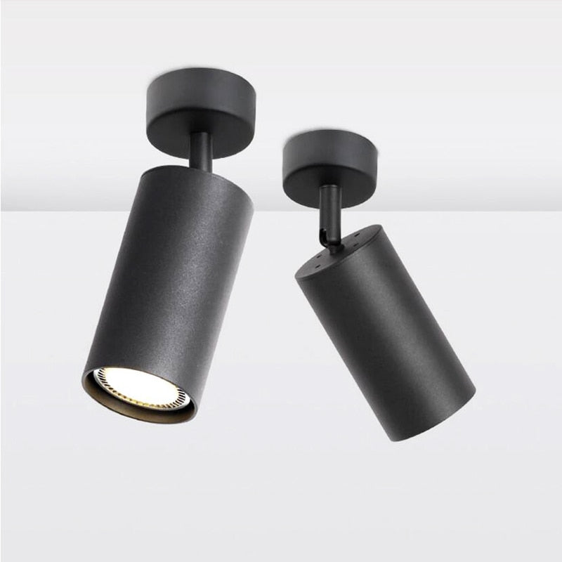 Surface Mounted Dimmable GU10 LED Downlights 7W/9W/12W 360° Rotation Foldable LED Ceiling Spot Lights AC85-265V Indoor Lighting