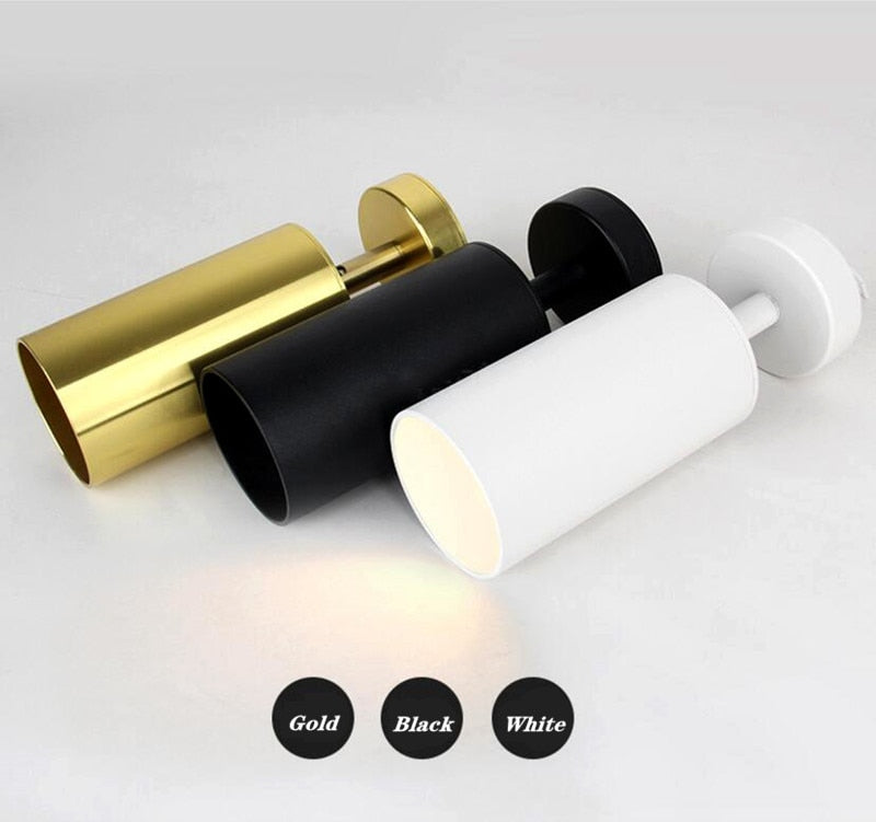 Surface Mounted Dimmable GU10 LED Downlights 7W/9W/12W 360° Rotation Foldable LED Ceiling Spot Lights AC85-265V Indoor Lighting