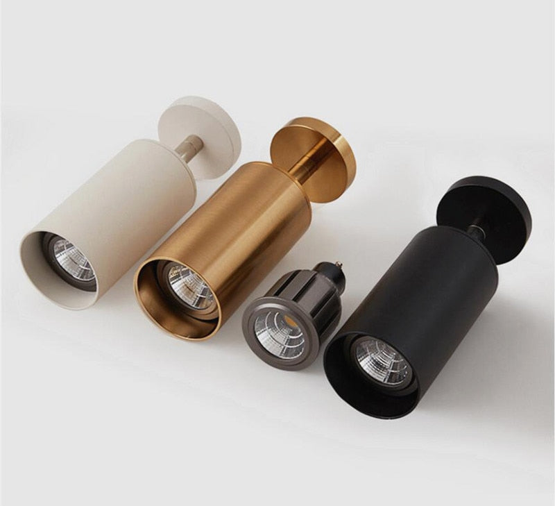 Surface Mounted Dimmable GU10 LED Downlights 7W/9W/12W 360° Rotation Foldable LED Ceiling Spot Lights AC85-265V Indoor Lighting