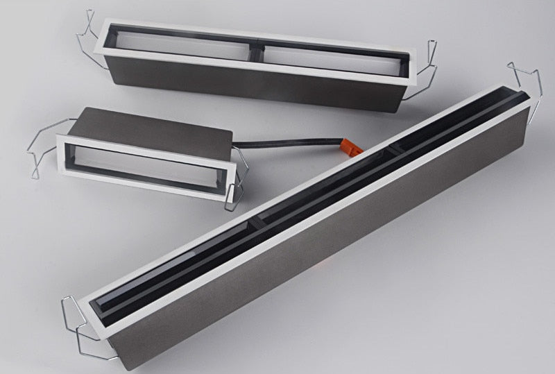 Dimmable LED Ceiling Spot Lights LED Downlights 10W 20W 30W COB Recessed Square AC85V~265V LED Strip Lights Indoor Lighting