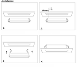 Dimmable LED Ceiling Spot Lights LED Downlights 10W 20W 30W COB Recessed Square AC85V~265V LED Strip Lights Indoor Lighting
