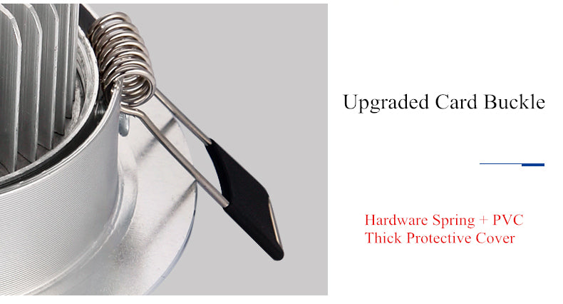 LED downlight 9W 12W 15W led COB light dimmable COB LED DOWNLIGHT lamp Recessed Spot light AC110V-220V for home illumination