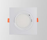 6 Types Dimmable Recessed Square Downlights 15W 10W COB LED Ceiling Lamp AC90-260V LED Background Spot Lights Indoor Lighting