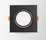 6 Types Dimmable Recessed Square Downlights 15W 10W COB LED Ceiling Lamp AC90-260V LED Background Spot Lights Indoor Lighting