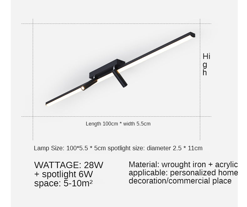 NEW Modern LED Ceiling lighting with Spotlight for bedroom Living room Clothes shop balcony kitchen down light ceilling fixtures