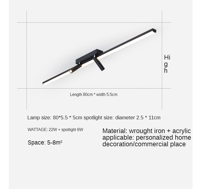 NEW Modern LED Ceiling lighting with Spotlight for bedroom Living room Clothes shop balcony kitchen down light ceilling fixtures