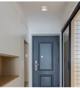 Round shape 360 Adjustable Angle Led Cob Downlight Black / White 7W 9W 12W 15W Led Ceiling Spot Light Pic Background Spotlights