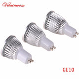 COB Bulb Led Spotlight Lamp Dimmable 6W/9W/12W AC85-265V 10pcs/lot GU10 Warm/Cold White Downlight