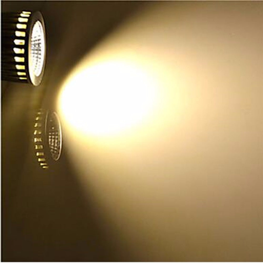 COB Bulb Led Spotlight Lamp Dimmable 6W/9W/12W AC85-265V 10pcs/lot GU10 Warm/Cold White Downlight