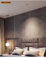 Dimmable LED Downlight embedded Tai chi lamp 360 degree rotating spot light AC 110V 220V indoor lighting LED ceiling lights