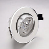 Round Dimmable Downlights 3W 6W 10W 14W 18W LED Ceiling lamp recessed COB Ceiling Spot lights ac85-265V LED Indoor Lighting
