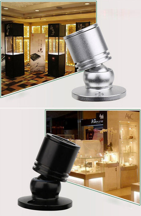 Led Recessed Cabinet Mini Spot Light 110V 220v 1W 3W Downlight 12v DC Jewelry Show include Led Driver 4000K Ceiling Light Lamp