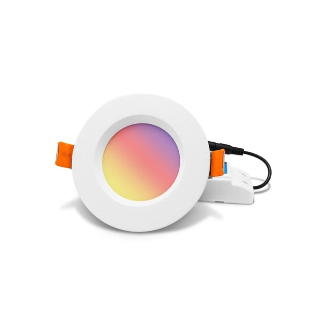 Gledopto Zigbee 3.0 Smart Warm White Cold White LED Downlight 6W Pro Work With Tuya APP Alexa Echo Plus Voice RF Remote Control