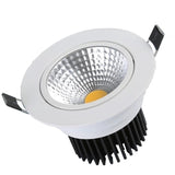 Dimmable Led downlight light COB Ceiling Spot Light  5W 7W 9W 12W 85-265V ceiling recessed Lights Indoor Lighting