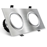 Square Dimmable Recessed LED Downlights 14W 18W 24W COB LED Ceiling Lamps AC85-265V LED Ceiling Spot Lights Indoor Lighting