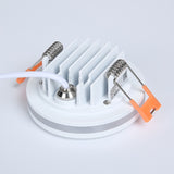 Recessed LED Downlight Aluminum Ceiling Spot Light Waterproof Down Lights For Bathroom 10W 15W 20W Indoor Lamp