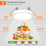 Recessed LED Downlight Aluminum Ceiling Spot Light Waterproof Down Lights For Bathroom 10W 15W 20W Indoor Lamp