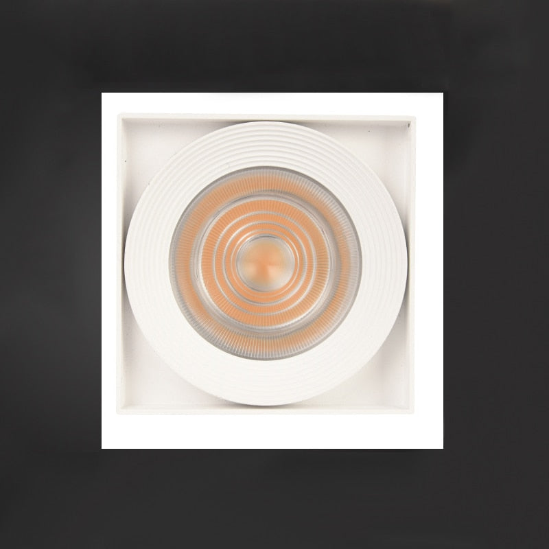 DONWEI Surface Mounted COB LED Downlight 7W/12W/15W AC85V-265V led Ceiling Spot Light Nordic Lighting For Kitchen Livingroom