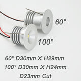 3W AC100-240V Spot Lighting Fittings LED Bulb Mini Downlight For Stair Bedroom Cabinet Ceiling Lamps Hidden Lights