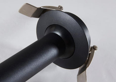 Black / White Long Tube Ceiling Recessed Led Point Lamp Angle Rotating 12w Ceiling Light For Kitchen Bedroom Tv Background Image