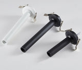 Black / White Long Tube Ceiling Recessed Led Point Lamp Angle Rotating 12w Ceiling Light For Kitchen Bedroom Tv Background Image