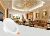 Downlight 3W 5W 7W 9W 12W 15W 18W Spot led downlight AC 220V White Ultra Thin Aluminum Round Recessed LED Spot Lighting