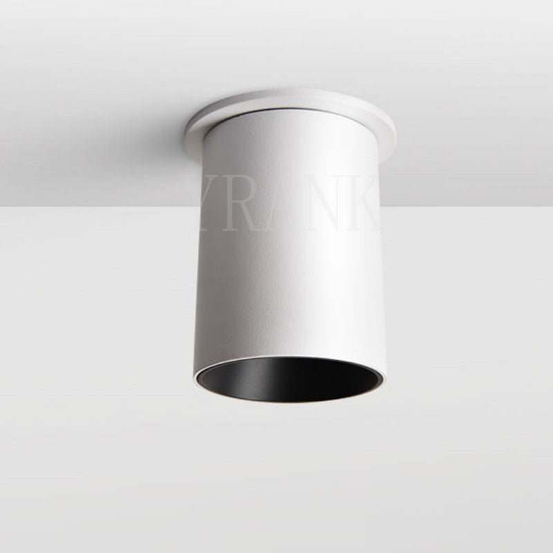 LED spotlights Embedded Ceiling Light Living Room Simple Nordic Adjust Up Down Left And Right 7W 12W COB Downlight