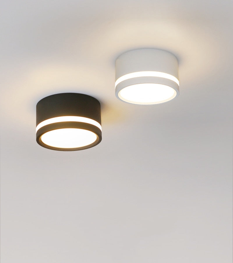 Surface Mounted Led Downlight Side Guide Light lamp For Ceiling 5W 7W 9W 12W 15W AC220V Led Spot Lights Ceiling Fixtures Lighting