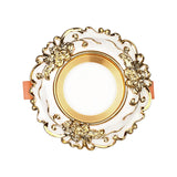 LED Downlight Indoor Ceiling Light 10pcs/Lot Embedded Round Panel Light Spotlight Lighting European Style French Noble Gold