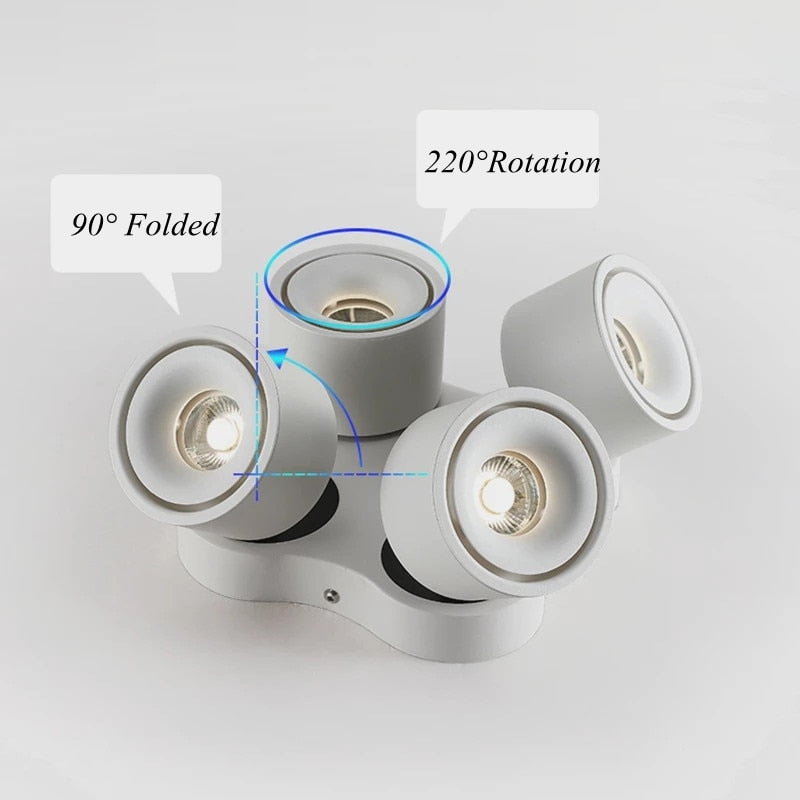 Dimmable Led Downlighters Cob LED Ac220v 28w 40w 48w 60w Spot Indoor Lighting Ceiling Lamp Lights For Room Bedroom Downlights