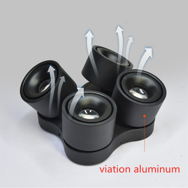 Dimmable Led Downlighters Cob LED Ac220v 28w 40w 48w 60w Spot Indoor Lighting Ceiling Lamp Lights For Room Bedroom Downlights