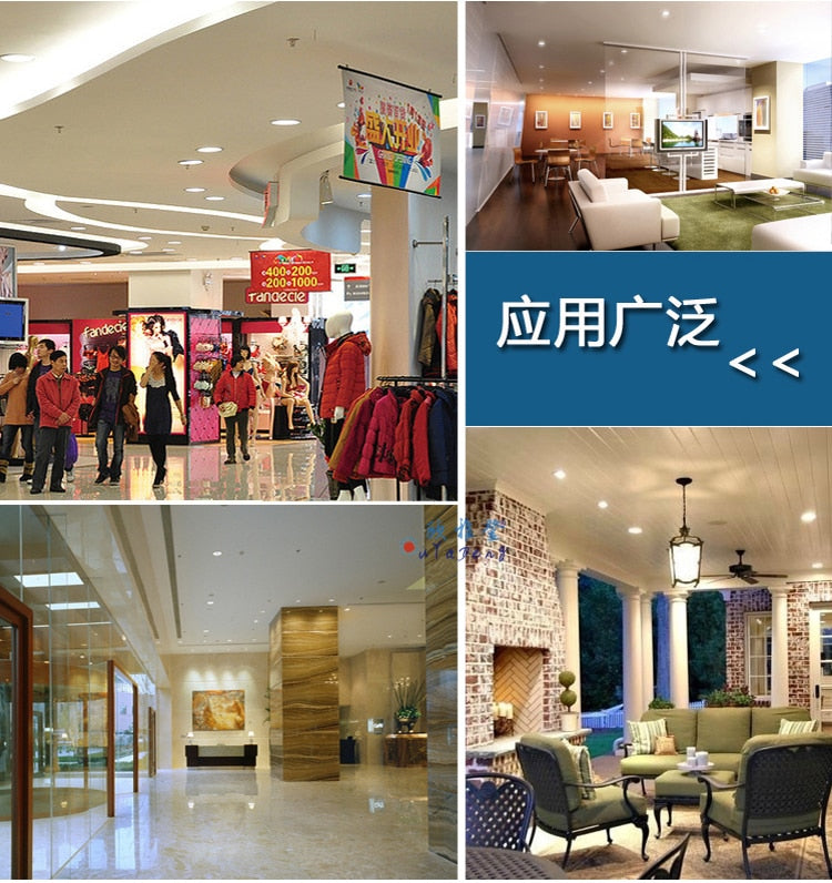 Recessed LED Ceiling Downlight Spotlight Lamp Bulb Light High Lumins 4W Cool White/Pure White/ Warm White 85-265V