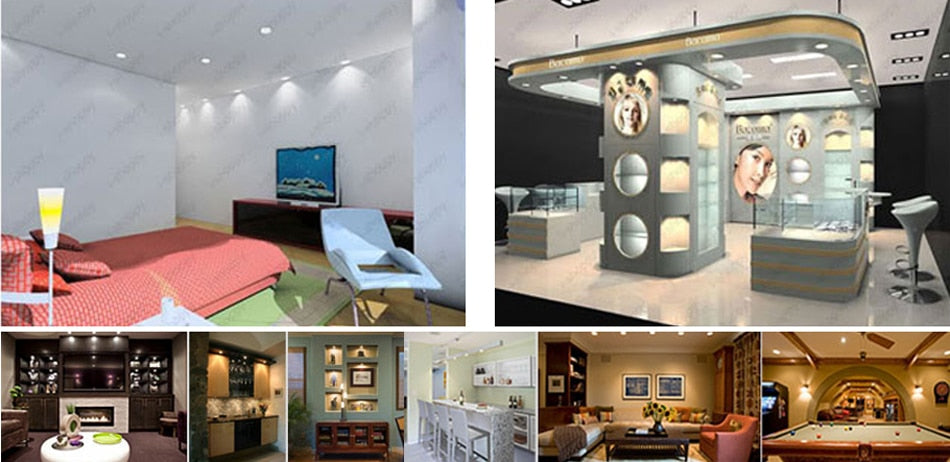 Recessed LED Ceiling Downlight Spotlight Lamp Bulb Light High Lumins 4W Cool White/Pure White/ Warm White 85-265V