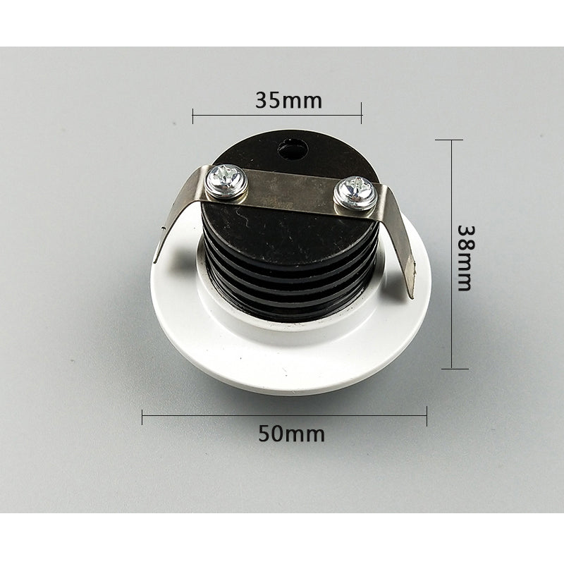 Led Downlight Light COB Ceiling Spot Light AC220V Round White 3W Recessed Lights Bedroom Kitchen Indoor Lighting