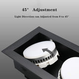 LED Ceiling Lamp Living Room lights 7W 18W 24W LED Bulb replaceable Ceiling Downlight lighting fixture for Bedroom and kitchen